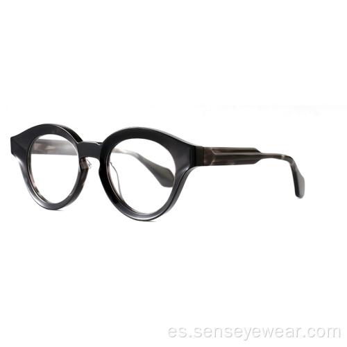 Marco de gafas de acetato de bisel de moda occhiali